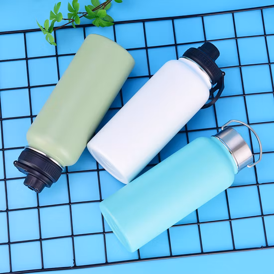 botella de agua aislada de doble pared del frasco del acero inoxidable del vacío del deporte de la bebida del gimnasio 32oz amistosa de 950ml Eco