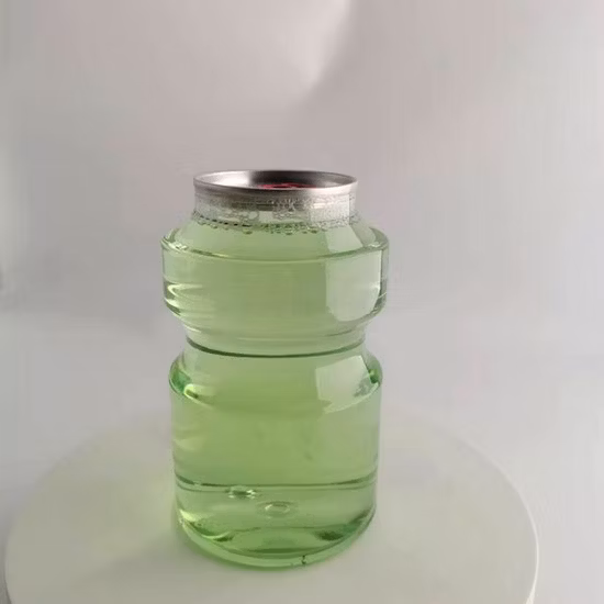 Bebida plástica de empaquetado disponible 350ml de la botella plástica del jugo de la bebida transparente vacía disponible del animal doméstico de 12 onzas